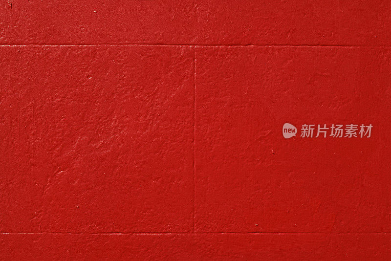 红色混凝土砌块墙的一部分