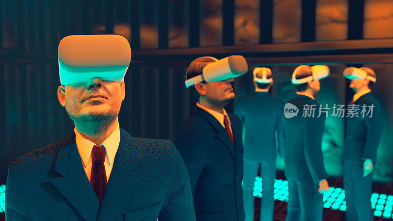 借助VR眼镜和AI辅助，商人进入新时代