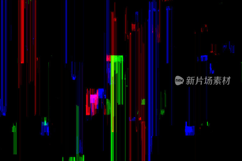 电视噪音和故障。失去信号