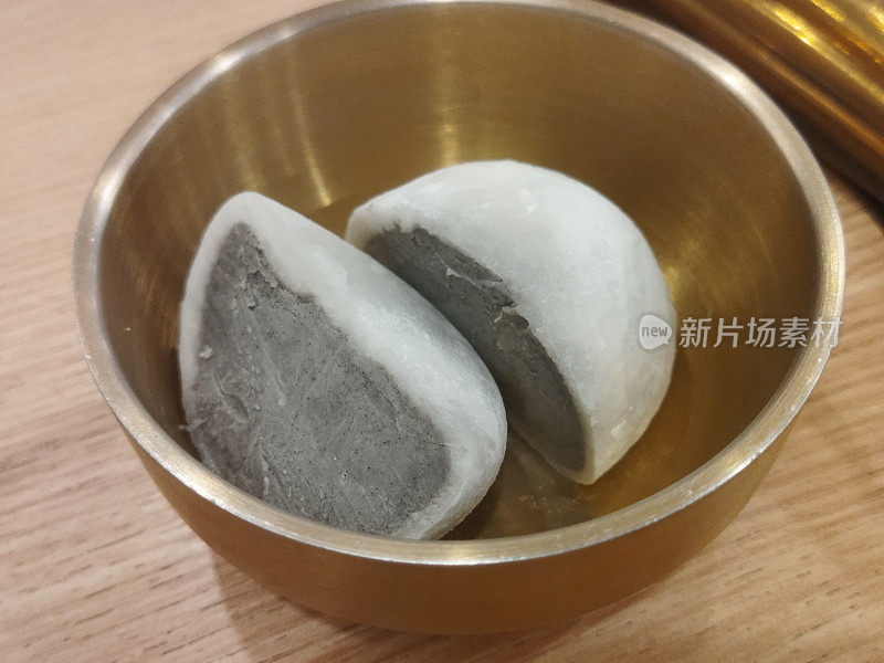 黑芝麻麻糬