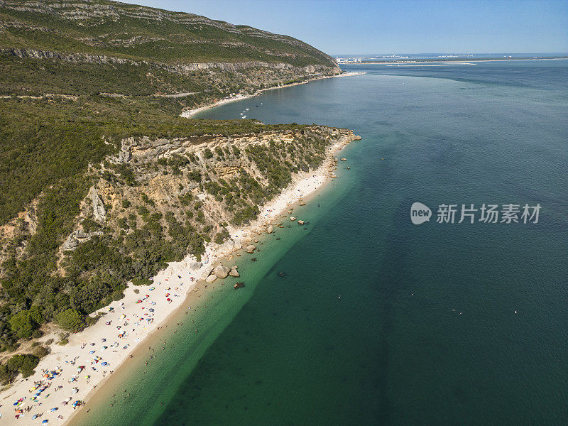 克雷罗海滩在Setúbal