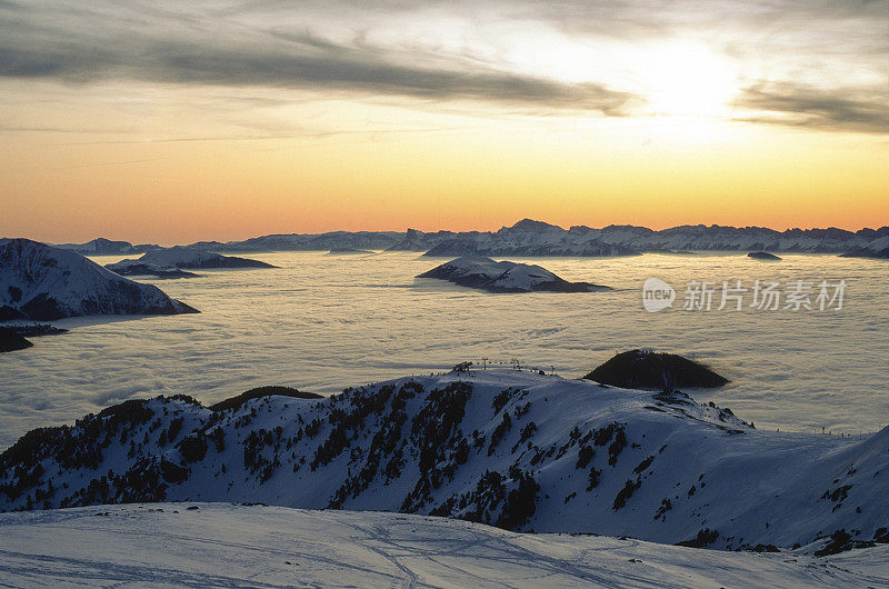 Chamrousse，格勒诺布尔的滑雪站