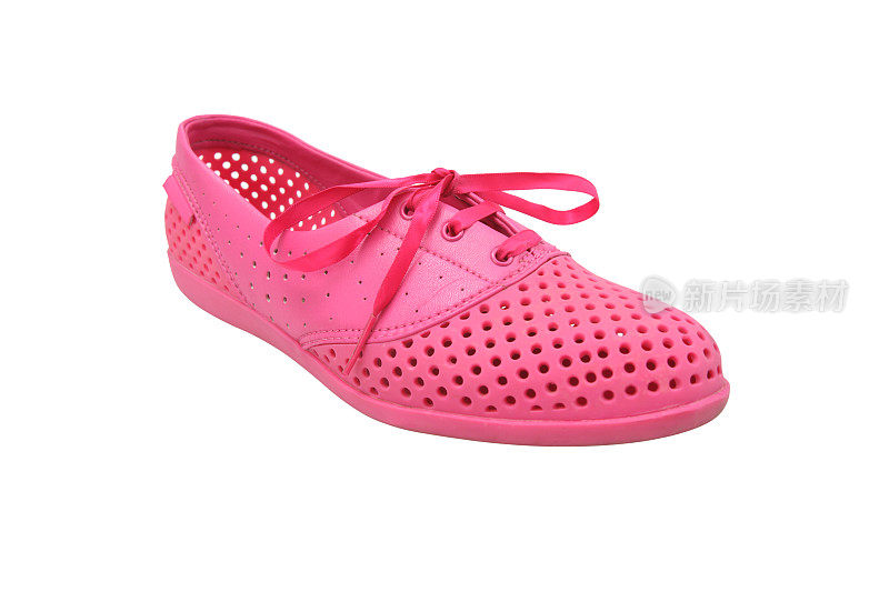 粉色的凉鞋