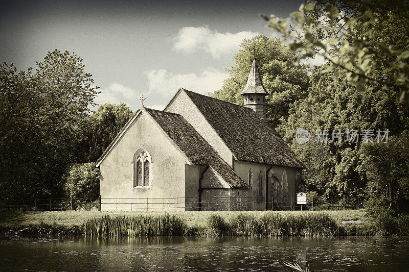 英国乡村教堂