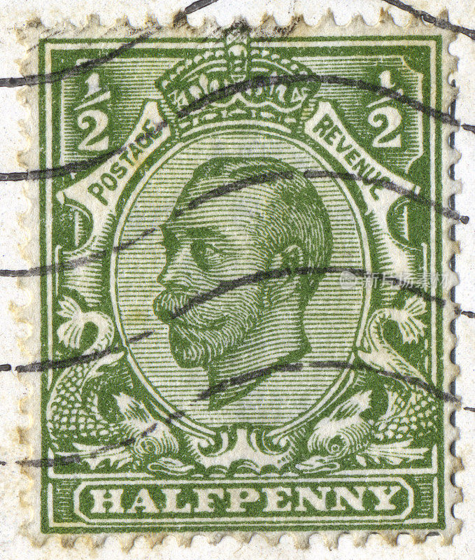 乔治五世邮票1913