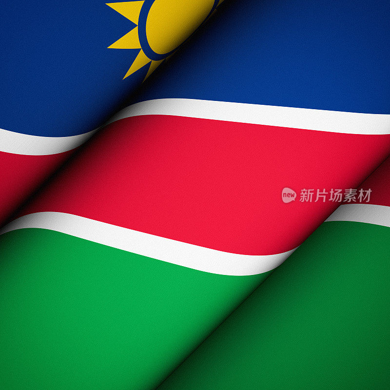 纳米比亚的标志性旗帜