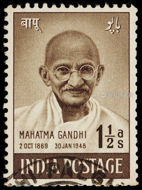 印度圣雄甘地邮票