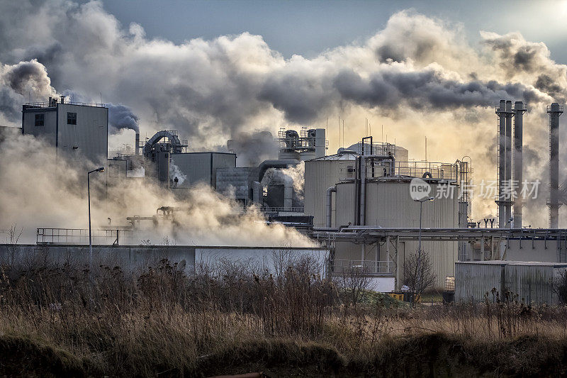工业景观化工厂，弗罗茨瓦夫，波兰