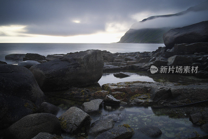 罗浮敦群岛的海滩