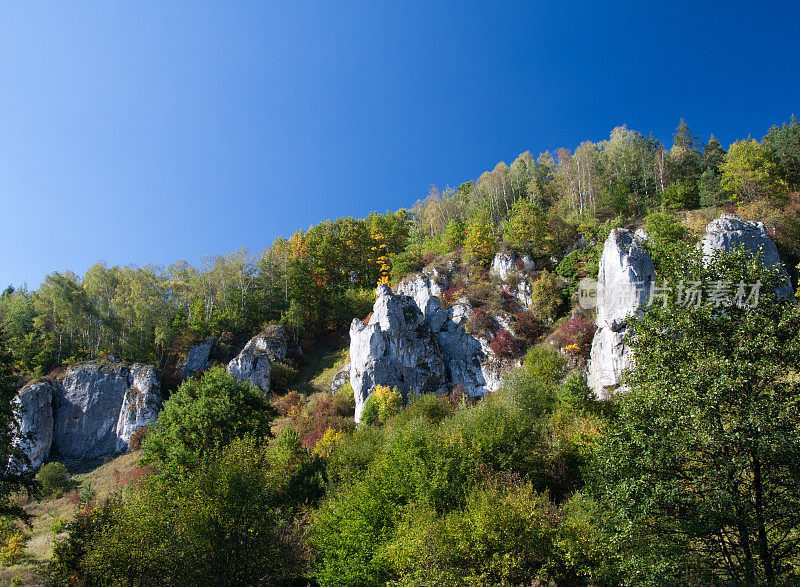 克拉科夫高地岩石
