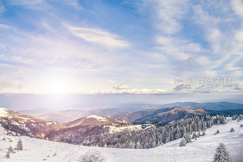 冬季全景