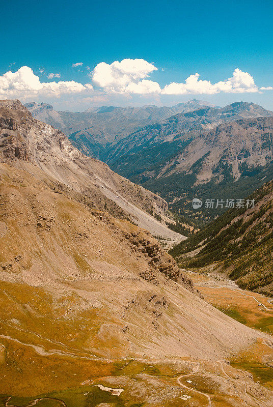 阿尔卑斯山，法国，意大利边境