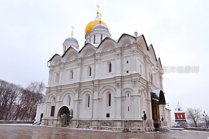 俄罗斯莫斯科克里姆林宫的大天使大教堂