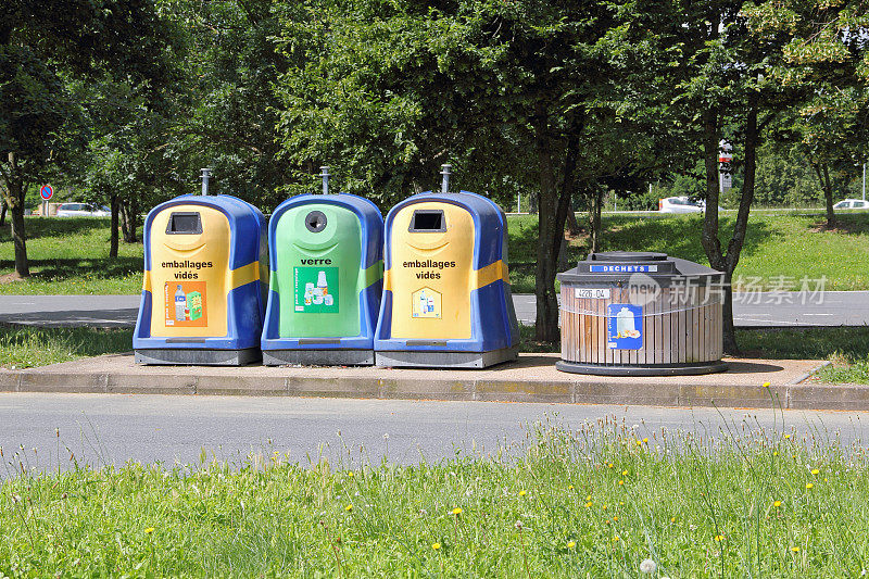 法国回收容器