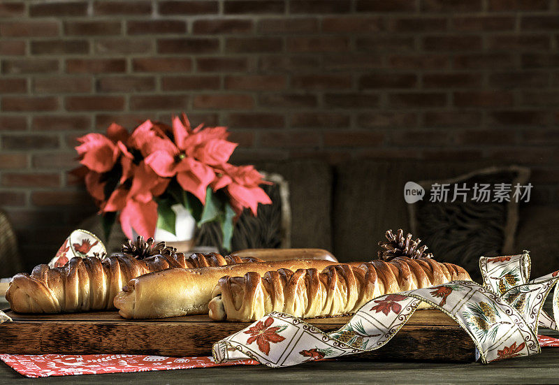 委内瑞拉传统圣诞食物:火腿面包或“火腿面包”
