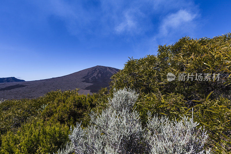 留尼汪岛拉福奈斯火山