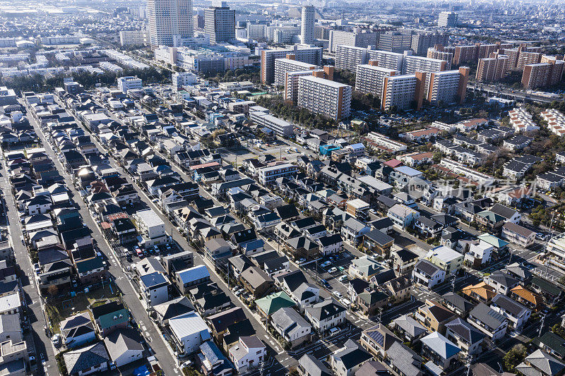 景观住宅小区和大公寓