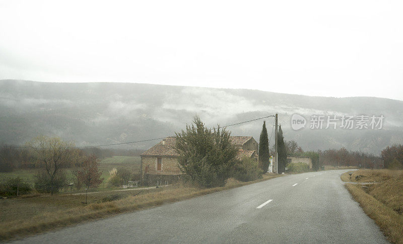 Provençal风景，法国南部