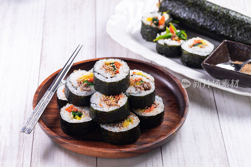 韩式寿司叫kimbap