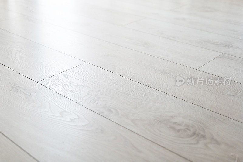 抽象黑白木背景，木板条木桌，白色木桌俯视图