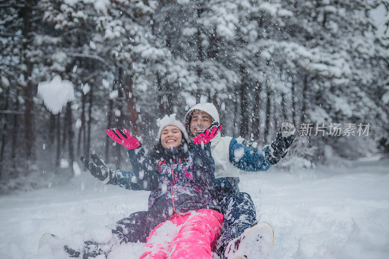 我们喜欢冬天和雪