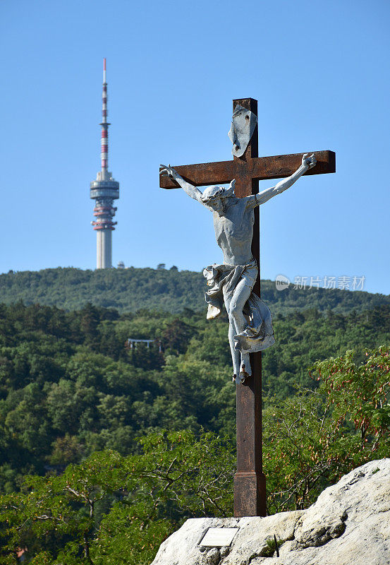 耶稣基督在匈牙利西格特瓦的十字架上