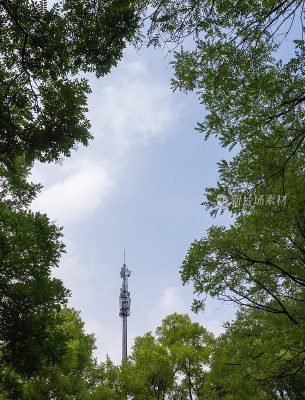 5G电信基站塔