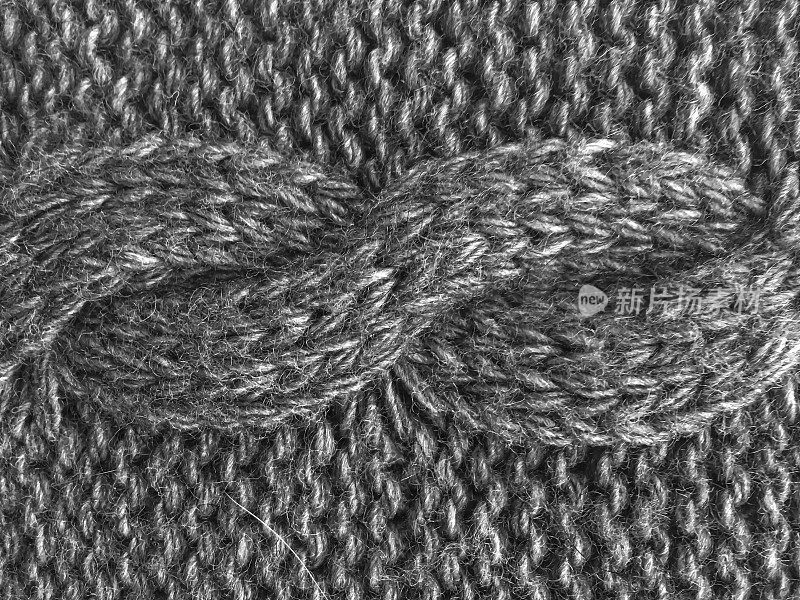 编织针织背景。