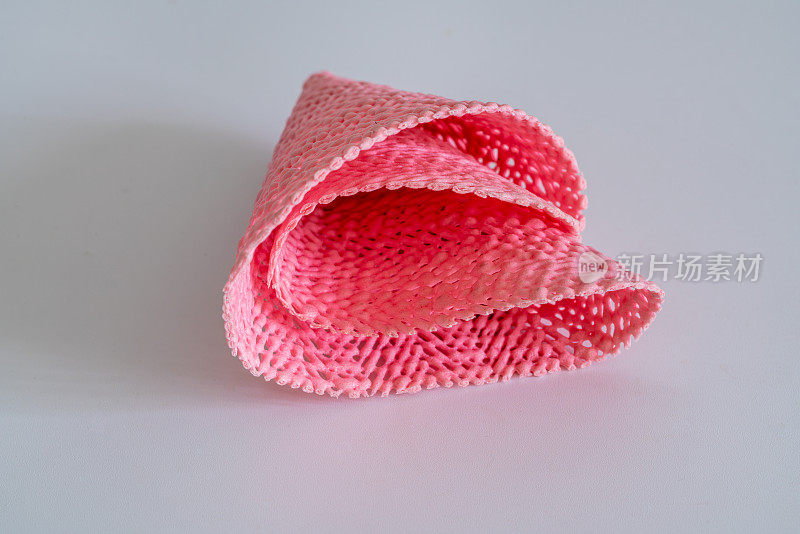 粉红橡胶垫
