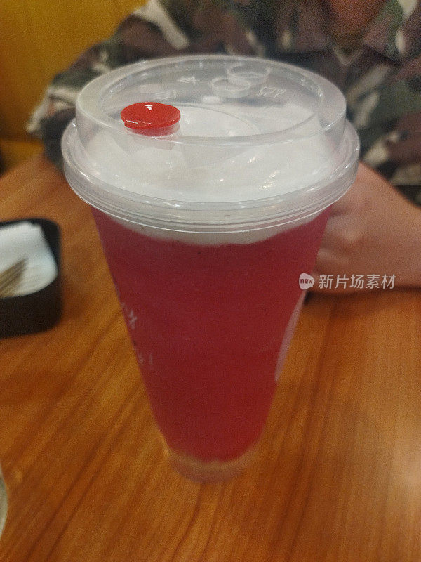 草莓芝士泡沫汁