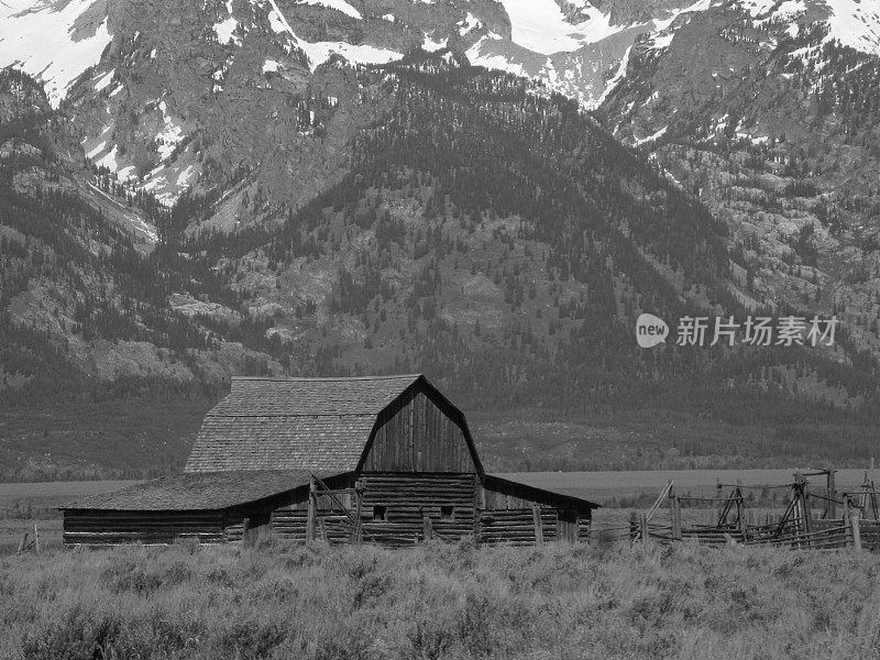 小屋家园大提顿山