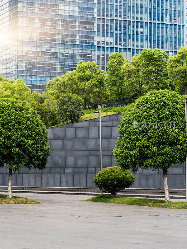 现代建筑花园