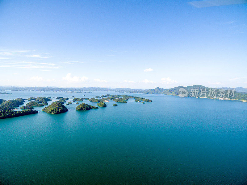 瑞典，岛屿鸟瞰图