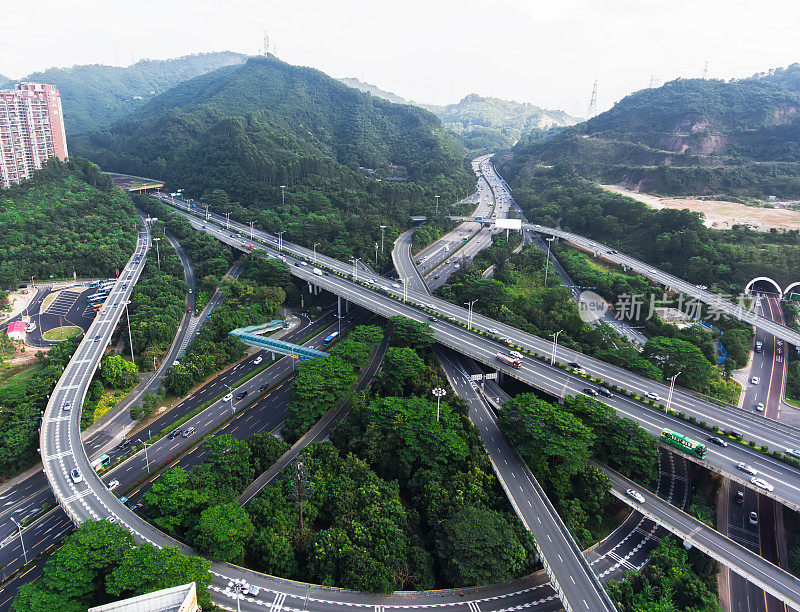 空中高速公路连接