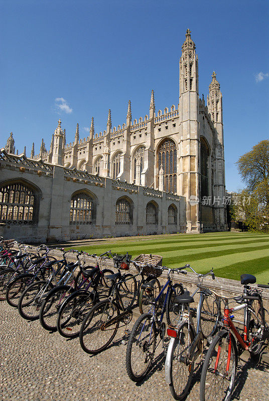 大学城。英国剑桥大学国王学院。