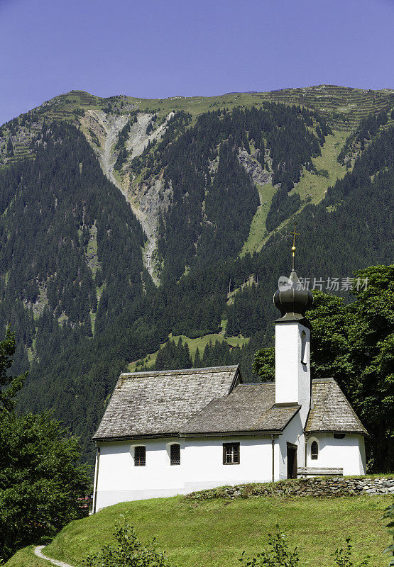 阿尔卑斯山山谷