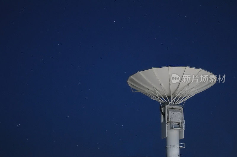 星田的卫星跟踪天线