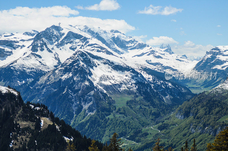 阿尔卑斯山风景-瑞士