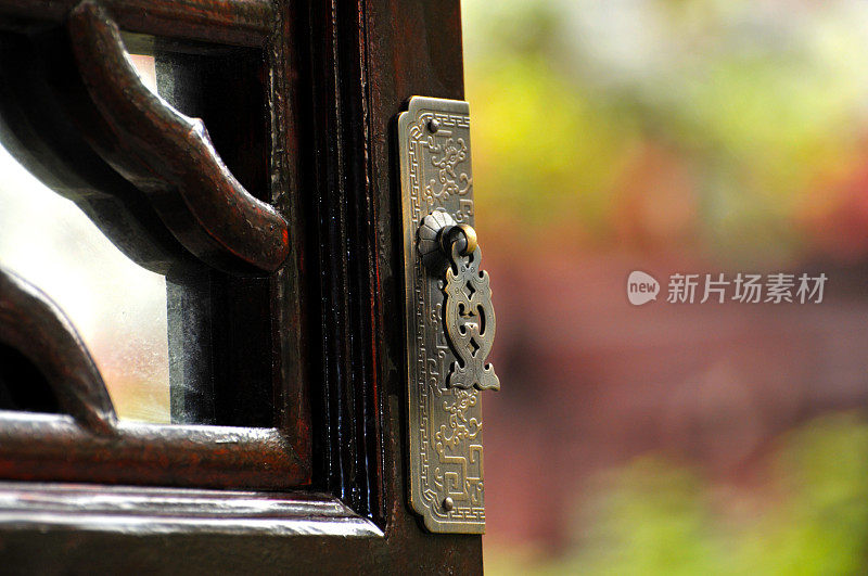 传统中式木窗