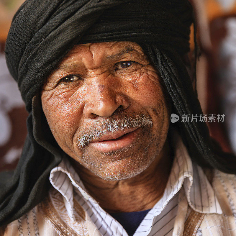 摩洛哥男人的肖像
