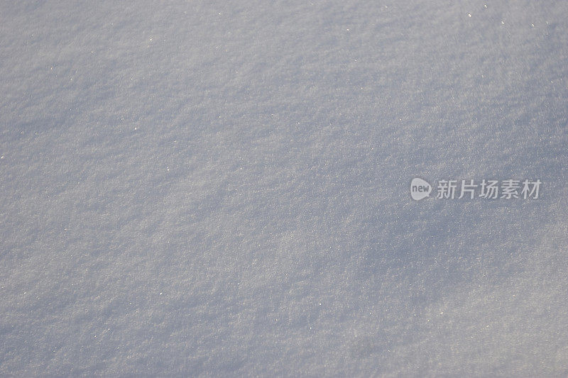 地上有白色的雪