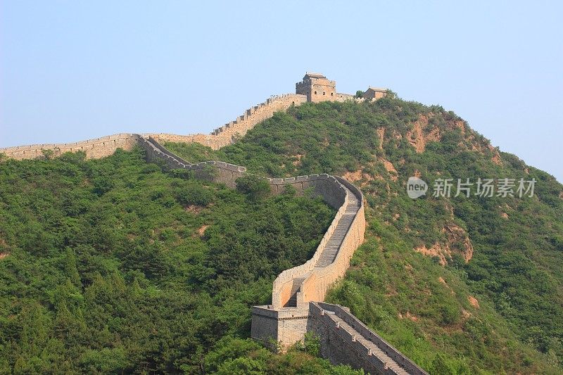 夏天的长城，中国金山岭