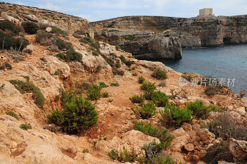 科米诺岛，马耳他群岛。