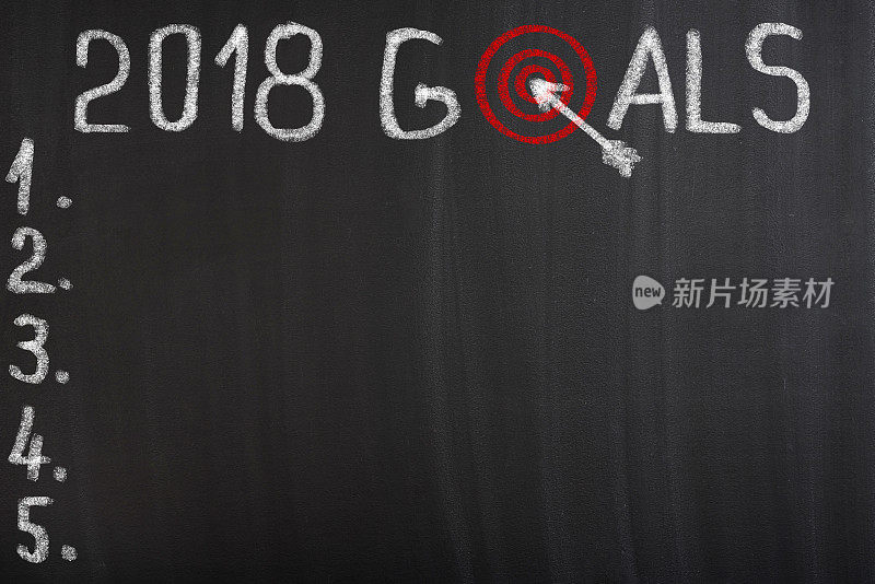 2018年的目标