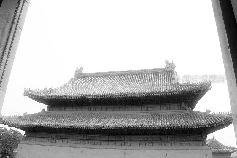 2012年5月13日，中国河北省遵化市，清代东陵皇家宫殿景观建筑