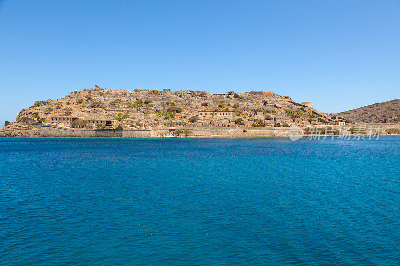 Spinalonga在克里特岛