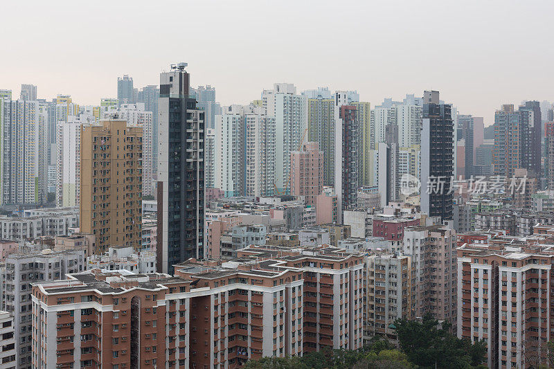 香港的住宅大厦