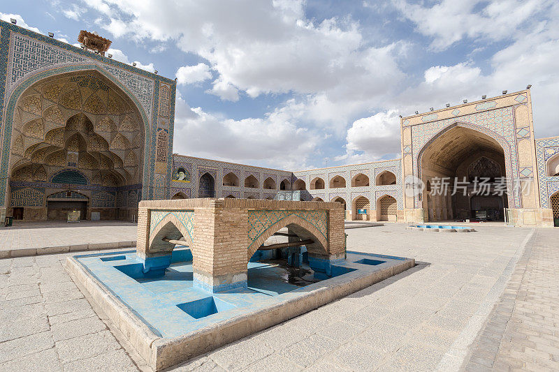 沙清真寺。伊斯法罕。伊朗