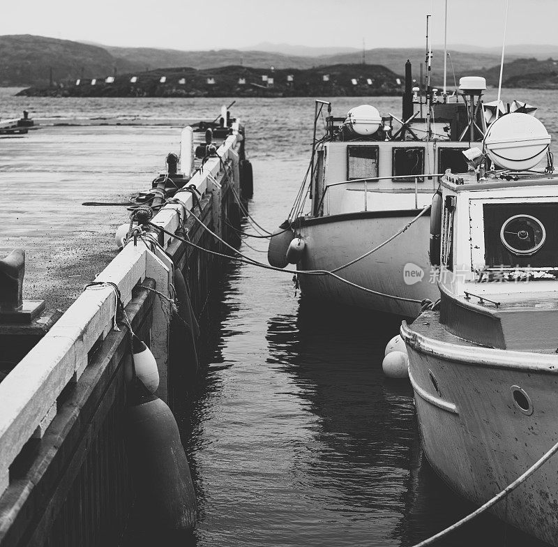 纽芬兰渔村码头