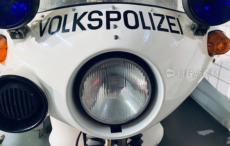 东德古董:人民警察的自行车，Volkspolizei